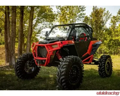 SuperATV 6" Single Cast Portal Gear Lift Kit w/ 30% Reduction & Frame Stiffener Polaris RZR XP Turbo S 2 Seat 2018+ - PGH6-1-75-301-FS