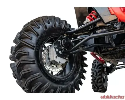 SuperATV 6" Single Cast Portal Gear Lift Kit w/ 30% Reduction & Frame Stiffener Polaris RZR XP Turbo S 2 Seat 2018+ - PGH6-1-75-301-FS