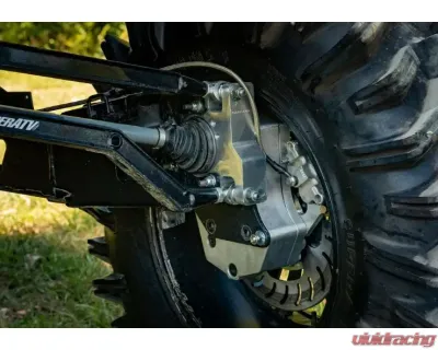 SuperATV 6" Single Cast Portal Gear Lift Kit w/ 30% Reduction & Frame Stiffener Polaris RZR XP Turbo S 2 Seat 2018+ - PGH6-1-75-301-FS