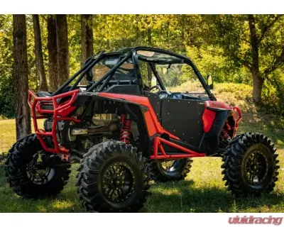 SuperATV 6" Single Cast Portal Gear Lift Kit w/ 30% Reduction & Frame Stiffener Polaris RZR XP Turbo S 2 Seat 2018+ - PGH6-1-75-301-FS