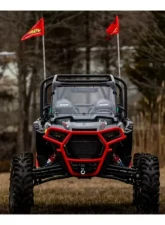 SuperATV 6" Single Billet Portal Gear Lift Kit w/ 30% Reduction & Frame Stiffener Polaris RZR XP Turbo S  Seat 2018+                                     - PGH6-1-75-302-B-FS - Image 4