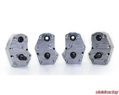 SuperATV 6" Single Billet Portal Gear Lift Kit w/ 30% Reduction & Frame Stiffener Polaris RZR XP Turbo S  Seat 2018+ - PGH6-1-75-302-B-FS