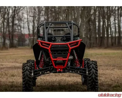 SuperATV 6" Single Cast Portal Gear Lift Kit w/ 30% Reduction & Frame Stiffener Polaris RZR XP Turbo S 4 Seat 2018+ - PGH6-1-75-302-FS