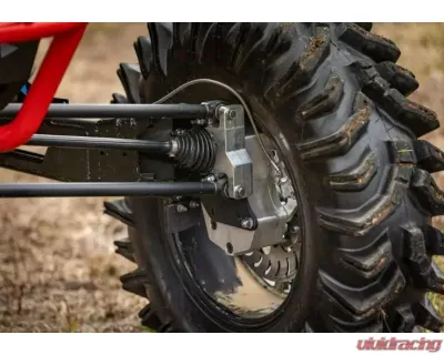 SuperATV 6" Single Cast Portal Gear Lift Kit w/ 30% Reduction & Frame Stiffener Polaris RZR XP Turbo S 4 Seat 2018+ - PGH6-1-75-302-FS