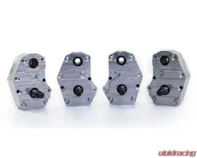 SuperATV 6" Single Billet Portal Gear Lift Kit w/ 30% Reduction & Frame Stiffener Polaris Ranger XP 1000 Standard Cab 2021+ - PGH6-1-98-302-B-FS