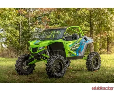 SuperATV 6" Cast Portal Gear Lift Kit w/ 30% Gear Reduction Textron Wildcat XX | Tracker XTR1000 2018+ - PGH6-11-76-301