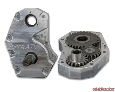 SuperATV 6" Single Billet Portal Gear Lift Kit w/ 30% Gear Reduction Yamaha Viking 2014+ - PGH6-2-39-301-B