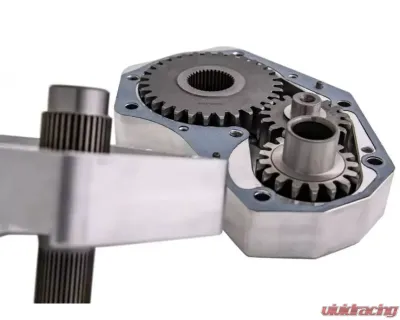 SuperATV 6" Single Billet Portal Gear Lift Kit w/ 30% Gear Reduction Yamaha Wolverine RMAX 1000 2021+ - PGH6-2-97-301-B