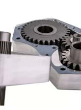 SuperATV 6" Single Billet Portal Gear Lift Kit w/ 30% Gear Reduction & Frame Stiffener Honda Pioneer 1000 2017-2021                                     - PGH6-3-64-304-B-FS - Image 2