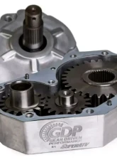 SuperATV 6" Single Cast Portal Gear Lift Kit w/ 30% Gear Reduction & Frame Stiffener Honda Pioneer 1000 2017-2021                                     - PGH6-3-64-304-FS - Image 2