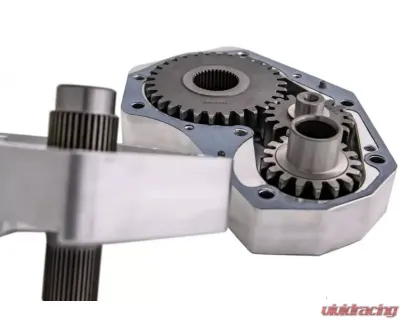 SuperATV 6" Single Billet Portal Gear Lift Kit w/ 30% Gear Reduction & Frame Stiffener Honda Talon 1000X 2018+ - PGH6-3-82-301-B-FS