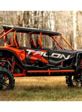 SuperATV 6" Single Billet Portal Gear Lift Kit w/ 30% Gear Reduction & Frame Stiffener Honda Talon 1000X 2018+                                     - PGH6-3-82-301-B-FS - Image 6