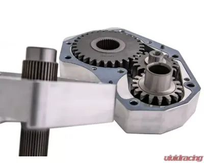 SuperATV 6" Single Billet Portal Gear Lift Kit w/ 30% Gear Reduction & Frame Stiffener Honda Talon 1000R 2019+ - PGH6-3-83-301-B-FS