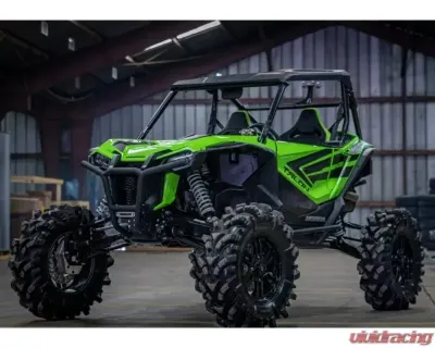 SuperATV 6" Single Billet Portal Gear Lift Kit w/ 30% Gear Reduction & Frame Stiffener Honda Talon 1000R 2019+ - PGH6-3-83-301-B-FS