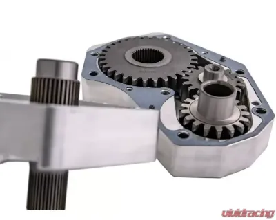 SuperATV 6" Billet Portal Gear Lift Kit w/ 30% Gear Reduction & Frame Stiffener Kawasaki Teryx KRX 1000 2020+ - PGH6-4-88-301-B-FS