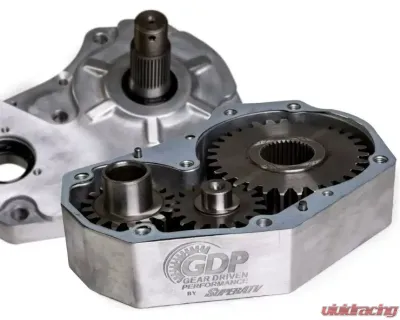 SuperATV 6" Cast Portal Gear Lift Kit w/ 30% Gear Reduction & Frame Stiffener Can-Am Defender 2016-2021 - PGH6-7-67-303-FS