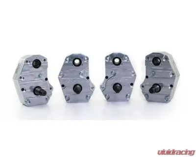 SuperATV 6" Single Billet Portal Gear Lift Kit w/ 30% Gear Reduction & Frame Stiffener Can-Am Defender w/ Big Lift Kit 2016-2021 - PGH6-7-90-303-B-FS