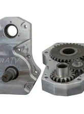 SuperATV 6" Single Billet Portal Gear Lift Kit w/ 30% Gear Reduction & Frame Stiffener Can-Am Defender w/ Big Lift Kit 2016-2021                                     - PGH6-7-90-303-B-FS - Image 4