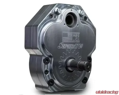 SuperATV 6" Dual Billet Portal Gear Lift Kit w/ 30% Gear Reduction & Frame Stiffener Polaris Ranger XP 1000 Standard Cab 2018-2020 - PGH6D-1-34-303-B-FS