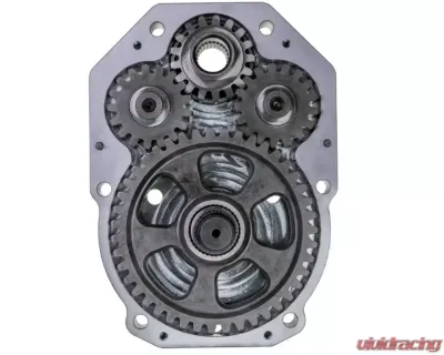 SuperATV 6" Dual Billet Portal Gear Lift Kit w/ 30% Gear Reduction & Frame Stiffener Polaris RZR XP Turbo 2017+ - PGH6D-1-58-303-B-FS