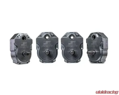 SuperATV 6" Dual Billet Portal Gear Lift Kit w/ 30% Gear Reduction & Frame Stiffener Polaris RZR XP Turbo 2017+ - PGH6D-1-58-303-B-FS