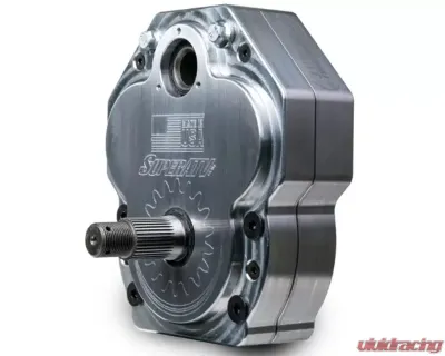 SuperATV 6" Dual Billet Portal Gear Lift Kit w/ 30% Gear Reduction & Frame Stiffener Polaris RZR XP Turbo S 2 Seater 2018+ - PGH6D-1-75-301-B-FS