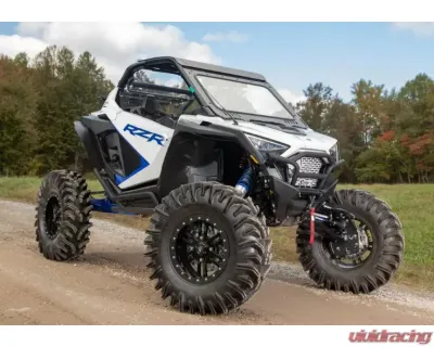 SuperATV 6" Dual Billet Portal Gear Lift Kit w/ 30% Gear Reduction & Frame Stiffener Polaris RZR PRO XP | PRO XP 4 2020+ - PGH6D-1-86-301-B-FS