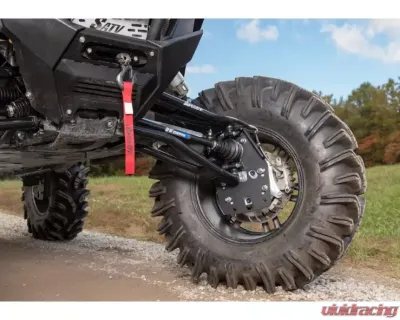 SuperATV 6" Dual Billet Portal Gear Lift Kit w/ 30% Gear Reduction & Frame Stiffener Polaris RZR PRO XP | PRO XP 4 2020+ - PGH6D-1-86-301-B-FS