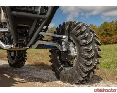 SuperATV 6" Dual Billet Portal Gear Lift Kit w/ 30% Gear Reduction & Frame Stiffener Polaris RZR PRO XP | PRO XP 4 2020+ - PGH6D-1-86-301-B-FS