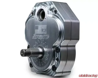 SuperATV 6" Dual Billet Portal Gear Lift Kit w/ 30% Gear Reduction & Frame Stiffener Yamaha Viking 2014+ - PGH6D-2-39-301-B-FS