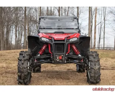 SuperATV 6" Dual Billet Portal Gear Lift Kit w/ 30% Gear Reduction & Frame Stiffener Honda Talon 1000X 2018+ - PGH6D-3-82-301-B-FS