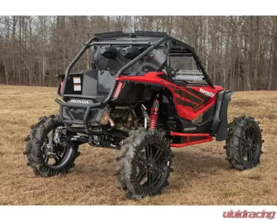 SuperATV 6" Dual Billet Portal Gear Lift Kit w/ 30% Gear Reduction & Frame Stiffener Honda Talon 1000R w/ Big Lift Kit 2019+ - PGH6D-3-83-302-B-FS