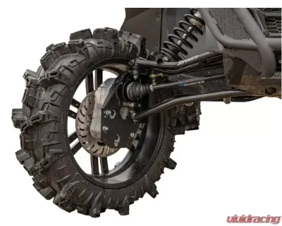 SuperATV 6" Dual Billet Portal Gear Lift Kit w/ 30% Gear Reduction & Frame Stiffener Can-AM Maverick X3 Standard 2017+ - PGH6D-7-72-301-B-FS