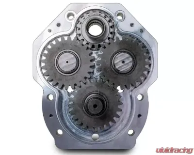 SuperATV 6" Dual Billet Portal Gear Lift Kit w/ 30% Gear Reduction & Frame Stiffener Can-AM Maverick X3 Standard 2017+ - PGH6D-7-72-301-B-FS