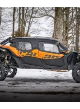 SuperATV 6" Dual Billet Portal Gear Lift Kit w/ 30% Gear Reduction & Frame Stiffener Can-AM Maverick X3 MAX 2017+                                     - PGH6D-7-72-302-B-FS - Image 9