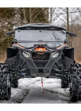 SuperATV 6" Dual Billet Portal Gear Lift Kit w/ 30% Gear Reduction & Frame Stiffener Can-AM Maverick X3 MAX 2017+                                     - PGH6D-7-72-302-B-FS - Image 8