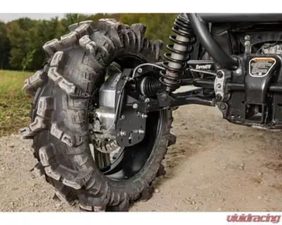 SuperATV 6" Dual Billet Portal Gear Lift Kit w/ 30% Gear Reduction Can-AM Maverick Sport Standard | DPS 2019+ - PGH6D-7-77-301-B