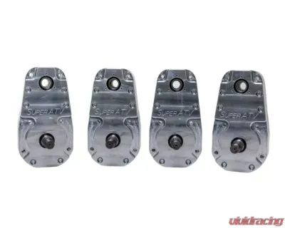 SuperATV 8" Single Billet Portal Gear Lift Kit w/ 45% Gear Reduction & Frame Stiffener Polaris RZR XP 1000 Standard 2014 - PGH8-1-33-301-B-FS