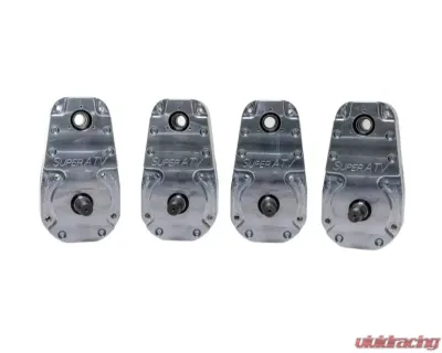 SuperATV 8" Single Billet Portal Gear Lift Kit w/ 45% Gear Reduction & Frame Stiffener Polaris RZR XP Turbo 2016 - PGH8-1-33-304-B-FS