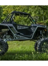 SuperATV 8" Single Billet Portal Gear Lift Kit w/ 45% Gear Reduction & Frame Stiffener Polaris RZR XP Turbo 2016                                     - PGH8-1-33-304-B-FS - Image 6