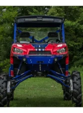 SuperATV 8" Single Billet Portal Gear Lift Kit w/ 45% Gear Reduction & Frame Stiffener Polaris Ranger XP 900 Standard Cab  2013-2019                                     - PGH8-1-34-301-B-FS - Image 4