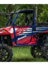 SuperATV 8" Single Billet Portal Gear Lift Kit w/ 45% Gear Reduction & Frame Stiffener Polaris Ranger XP 900 Standard Cab  2013-2019                                     - PGH8-1-34-301-B-FS - Image 6