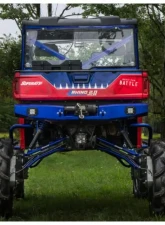 SuperATV 8" Single Billet Portal Gear Lift Kit w/ 45% Gear Reduction & Frame Stiffener Polaris Ranger XP 1000 Crew Cab 2017-2018                                     - PGH8-1-34-302-B-FS - Image 8