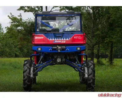 SuperATV 8" Single Billet Portal Gear Lift Kit w/ 45% Gear Reduction Polaris Ranger XP 1000 Standard Cab 2018-2020 - PGH8-1-34-453-B