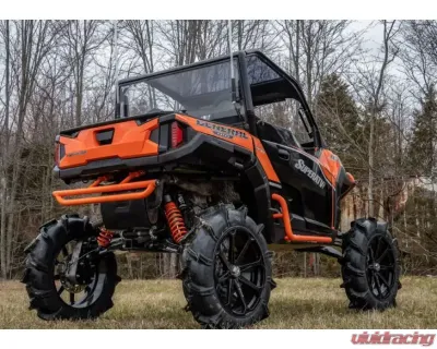 SuperATV 8" Cast Portal Gear Lift Kit w/ 60% Gear Reduction & Frame Stiffener Polaris General 2016+ - PGH8-1-44-601-FS