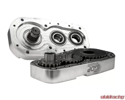 SuperATV 8" Single Billet Portal Gear Lift Kit w/ 60% Gear Reduction & Frame Stiffener Polaris RZR XP Turbo 2017-2021 - PGH8-1-58-602-B-FS