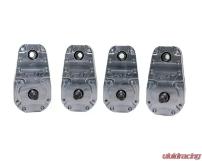 SuperATV 8" Single Billet Portal Gear Lift Kit w/ 60% Gear Reduction & Frame Stiffener Polaris RZR XP Turbo 2017-2021 - PGH8-1-58-602-B-FS