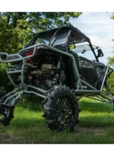 SuperATV 8" Single Billet Portal Gear Lift Kit w/ 60% Gear Reduction & Frame Stiffener Polaris RZR XP Turbo 2017-2021                                     - PGH8-1-58-602-B-FS - Image 7