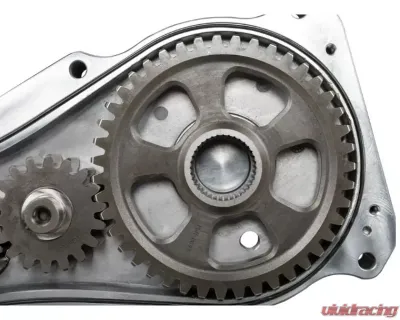 SuperATV 8" Single Cast Portal Gear Lift Kit w/ 60% Gear Reduction & Frame Stiffener Polaris RZR XP Turbo 2016 - PGH8-1-58-601-FS