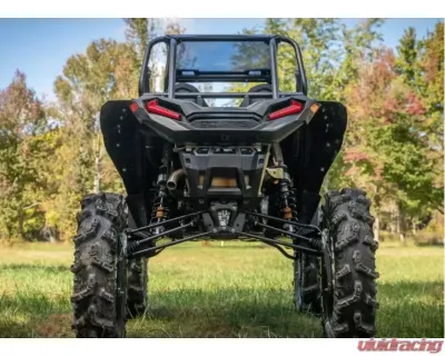 SuperATV 8" Single Cast Portal Gear Lift Kit w/ 60% Gear Reduction & Frame Stiffener Polaris RZR XP Turbo 2016 - PGH8-1-58-601-FS